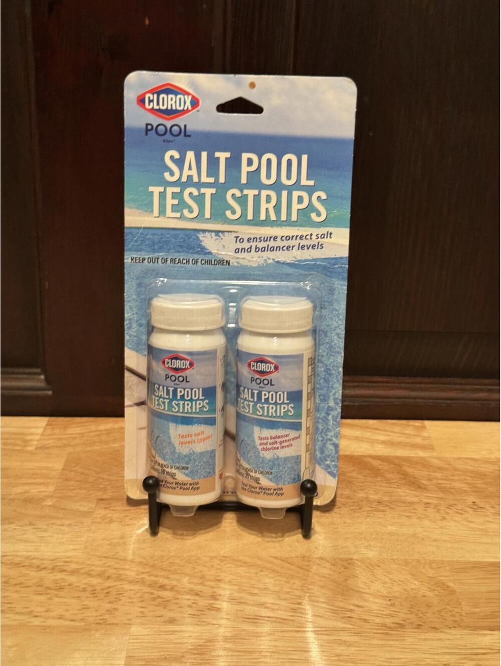 Clorox Pool Salt Pool Test Strips - 2 Bottles